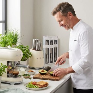 Full Polished 7 Piece Stainless Steel <b>Kitchen</b> Knife Set With Block 304 Food Grade for Home Restaurant 1Full Polished Complete 7 - Product Image 4