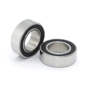 ตลับลูกปืนเม็ดกลมร่องลึกสแตนเลสความเร็วสูงแบบแถวเดียว รุ่น S63801RS ป้องกันการกัดกร่อน ขนาด 12*21*7 มม. สำหรับโรงงาน - Product Image 4