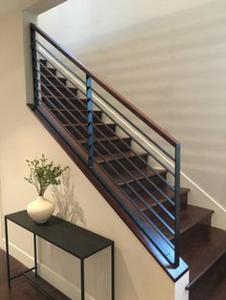 Rampe d'<span class=keywords><strong>escalier</strong></span> sur mesure finition satinée prix d'usine Main courante pour la maison ou le bureau <span class=keywords><strong>Escalier</strong></span> pour sol intérieur et extérieur - Product Image 3