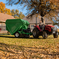 Aspirateur de gazon Rake-O-Vac 57 pouces avec rotor à pointe flexible et grande cuve pour l'entretien des pelouses - Prix de dépôt