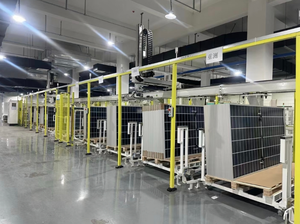 Panel Solar Bifacial de Silicio Monocristalino HJT de Media Celda y Doble Vidrio, 720-760W, 24.8% de Alta Eficiencia - Product Image 5