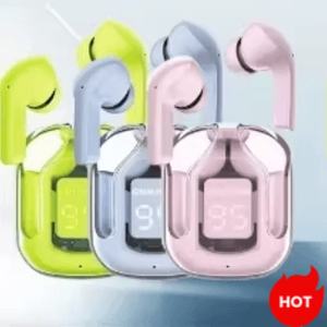 Audífonos Intrauditivos TWS Air 31 2024 Transparentes Deportivos Inalámbricos para Juegos con Cancelación de Ruido ENC - Product Image 3