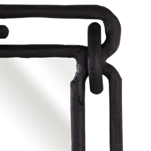 Specchio Decorativo a Figura Intera, Moderno Specchio Rettangolare da Terra per Camera da Letto, Soggiorno, Corridoio, Ingresso - Product Image 5