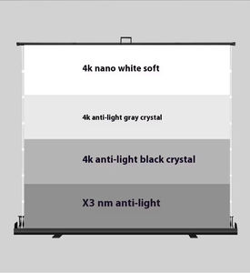 <span class=keywords><strong>Écran</strong></span> de projection manuel sans installation, format 16:9, pour projecteur extérieur, projecteur domestique, <span class=keywords><strong>écran</strong></span> portable à longue portée - Product Image 1