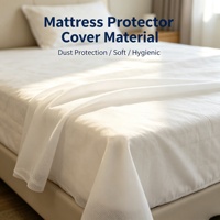 Tissu non tissé en polypropylène (PP) Spunbond, doux et résistant à la déchirure, pour protège-matelas jetable, matériau brut en rouleau pour la literie domestique
