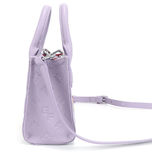 Bolso de Mano Portátil para Mujer, con Estampado de Dibujos Animados, en Cuero Sintético Repujado, Simple, Moderno y Versátil - Product Image 5