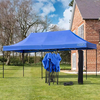 Tente Pliante 3x3 Robuste pour Extérieur, Auvent Commercial, Tente Événementielle avec Logo, Toiles de Tente pour Camping