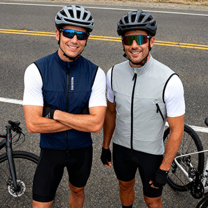 <span class=keywords><strong>Gilet</strong></span> de cyclisme sans manches unisexe WOSAWE OEM, coupe-vent, respirant, pour vélo de route, réfléchissant - Product Image 3