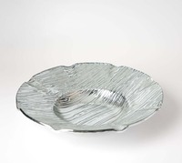 Nouveau design de plat de couleur dorée pour traiteur de mariage Vente en gros d'assiette chargeur de plat pour restaurant d'hôtel banquet verre carton pour fête