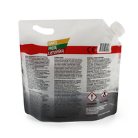 Bas quantité minimale de commande personnalisé 3.75L pochette de bec liquide sac d'emballage de liquide lave-glace de haute qualité