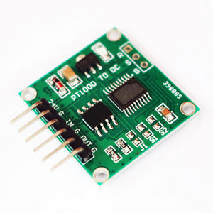 <span class=keywords><strong>PT1000</strong></span> naar 0-5V-converter <span class=keywords><strong>PT1000</strong></span> naar 0-10V temperatuurtransmitter <span class=keywords><strong>RTD</strong></span> naar DC-spanningssignaalconditioner Op printplaat gemonteerd - Product Image 1