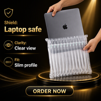 Sacs à colonnes d'air transparents de protection pour ordinateurs portables (matériaux PE et PA)