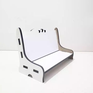 Material <span class=keywords><strong>MDF</strong></span> sublimación espacios en blanco bancos marco de fotos para regalos de decoración del hogar conmemorativos - Product Image 3