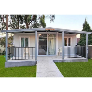 Petit luxe bon marché 2 chambres à coucher préfabriquées <span class=keywords><strong>maison</strong></span> conteneur <span class=keywords><strong>maison</strong></span> en expansion <span class=keywords><strong>maison</strong></span> flottante de 40 pieds - Product Image 1