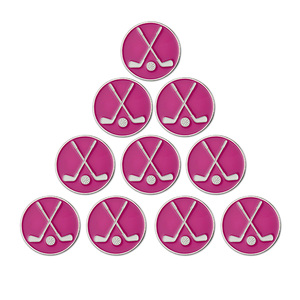 Bán Buôn Tùy Chỉnh Trống Golf Bóng Đánh Dấu Kim Loại Men Golf Bóng Đánh Dấu - Product Image 6