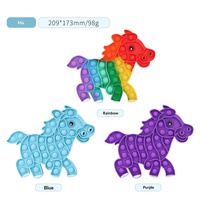 Stressverlichtende siliconen bal decompressie-speelgoed Ultraman-design - Educatief bubbelspringend knijpspeelgoed voor kinderen van 7-14 jaar