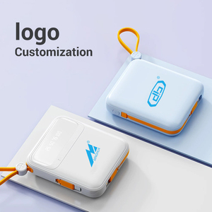 Nuevo <span class=keywords><strong>banco</strong></span> de energía de carga rápida al por mayor, cable incorporado de 20000mAh, <span class=keywords><strong>Banco</strong></span> de energía portátil compartido de gran capacidad para OEM/ODM - Product Image 3