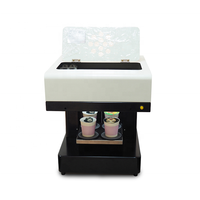 Candy Printer untuk Coklat Otomatis Warna-warni Mesin Pencetak Kopi Kue Makanan untuk Permen Pembungkus Manis Printer Inkjet CMYK