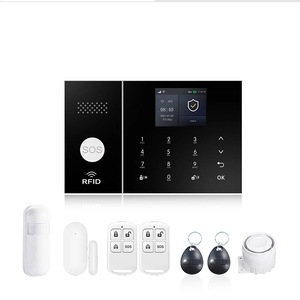 Sistema de alarma 4G <span class=keywords><strong>Wifi</strong></span> Tuya Smart 433MHz Seguridad inalámbrica Alarma para el hogar Control de aplicación Smart Life - Product Image 1