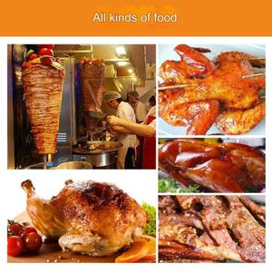 เครื่อง Shawarma ไฟฟ้าสแตนเลสหนาทำความสะอาดง่ายใช้งานง่ายเครื่อง Shawarma <span class=keywords><strong>ให้</strong></span><span class=keywords><strong>เช่า</strong></span> - Product Image 2