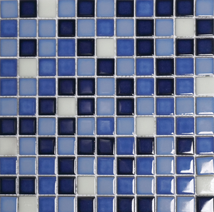 Mosaïque de piscine extérieure, mosaïque lumineuse fluorescente de 300*300mm, mosaïque de verre veilleuse certifiée sécurité - Product Image 5