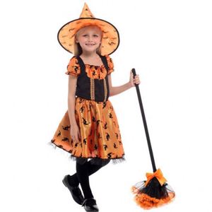 Vestido de Princesa para Niñas de Halloween, Bonito Vestido de Flores al por Mayor de Fábrica, Vestidos de Halloween para Niños 4ourcostumes - Product Image 5