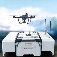 Estación de Acoplamiento/Acogida para Drones Pequeños en Caja con Estación de Acoplamiento/Flotación de Entrega Automática
