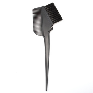 1 Peigne de Mélange Ionique Professionnel pour Coloration Capillaire avec Brosse en Nylon, en Plastique Noir, pour Teinture, Coloration, Permanente, <span class=keywords><strong>Coiffure</strong></span> et Outil de Coiffage pour Barbiers - Product Image 1