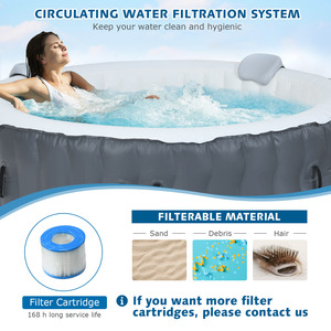 <span class=keywords><strong>Cosy</strong></span> 2 4-6 personnes pas cher américain en plein air portable prix discount jet de soins de l'eau bain chaud gonflable, piscines de massage en plein air - Product Image 6