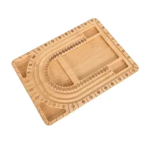 Bamboo Combo <strong>Beading</strong> <strong>Board</strong> for Jewelry Bracelet Making and Other Jewelry Necklaces Design <strong>Beading</strong> Mats Trays - Product Image 1