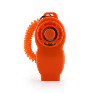 Benutzer definiertes Logo Outdoor Pet Dogs Training <span class=keywords><strong>Clicker</strong></span> Hochwertiger Hundetrainer Whistle <span class=keywords><strong>Dog</strong></span> Training <span class=keywords><strong>Clicker</strong></span> 2 In 1 - Product Image 5