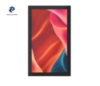 Papan reklame Digital luar ruangan QLED kecerahan tinggi 5000NIT-layar Display iklan daya rendah tahan cuaca 43 inci