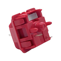 Tecsee Interrupteurs de Noël Rouge Blanc Boîtier Père Noël/Elk/Lapin Interrupteurs de clavier mécaniques