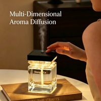 Diffuseur d'arômes automatique à pulvérisation, humidificateur infusé d'huiles essentielles pour hôtels et usage domestique - Parfum longue durée pour chambres et salles de bain