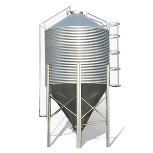 Hot Selling Poultry Feed Silo Used for Poultry Farm Small Grain Silo for Sale Storage Farm Chicken Feed Silo