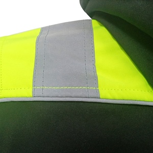 Oem quần áo an ninh vỏ mềm <span class=keywords><strong>Hi</strong></span> khả năng <span class=keywords><strong>hi</strong></span>ển thị Áo khoác cho người đàn ông Windproof - Product Image 5