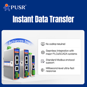 PUSR 프로토콜 어댑터 Modbus RTU/<span class=keywords><strong>TCP</strong></span> 에서 EtherCAT/profinet/CANopen 게이트웨이 변환기 1ms 지연 데이터 통신 USR-PX - Product Image 5