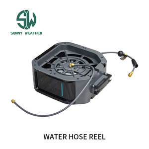 Carrete de Manguera Profesional para Detallado de Autos, Sistema de Alta Presión 5 en 1 con Doble Tubo para <span class=keywords><strong>Agua</strong></span>/Aire/Electricidad - Product Image 4