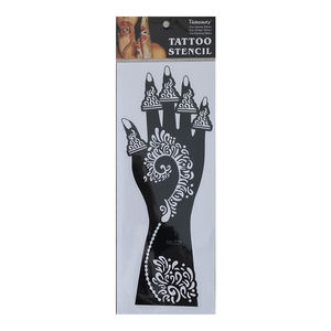 Cinq et dix GMPC/Sedex/ISO/EUDR main poignet peinture au <span class=keywords><strong>henné</strong></span> <span class=keywords><strong>pochoir</strong></span> bricolage réutilisable inde <span class=keywords><strong>henné</strong></span> Mehndi tatouage temporaire <span class=keywords><strong>pochoir</strong></span> au <span class=keywords><strong>henné</strong></span> - Product Image 3