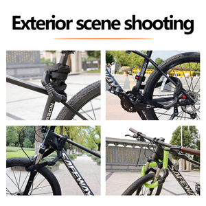 Antivol à chaîne robuste de qualité supérieure <span class=keywords><strong>pour</strong></span> vélos électriques et trottinettes avec fonctions anti-effraction et <span class=keywords><strong>housse</strong></span> résistante aux UV - Product Image 2
