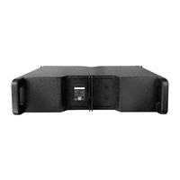 AUDIO Système sonore stéréo Line Array à deux voies, double haut-parleur 10 pouces en néodyme, avec boîtier en contreplaqué robuste et surface de type spécial
