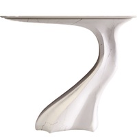 Meuble d'entrée italien de luxe Table console moderne minimaliste et étroite pour la maison Mur de couloir pour le salon ou le bureau