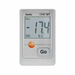 เครื่องบันทึกข้อมูลอุณหภูมิแบบพกพา Testo 174T BT รุ่นดั้งเดิม เชื่อมต่อแอปได้ ช่วงอุณหภูมิ -30 ถึง 70 องศาเซลเซียส มาตรฐาน IP65 บันทึกได้ 16000 ค่า - Product Image 2