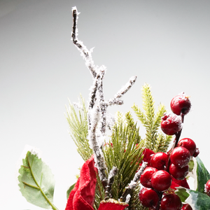 Chaussure en pot rouge chaussures décorations de bureau arbre de noël nouvel an vacances décoration fournitures Santa bottes arbres de noël Navidad - Product Image 3