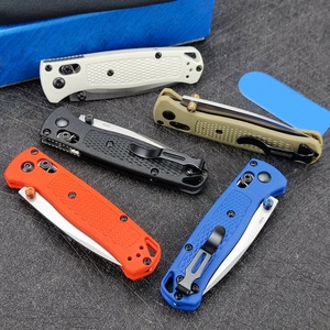 Cuchillo Plegable BUGOUT 533/535 para Campismo y Actividades al Aire Libre, Mango de Fibra de Vidrio y Nailon, Cuchillo de Bolsillo para Campismo - Product Image 5