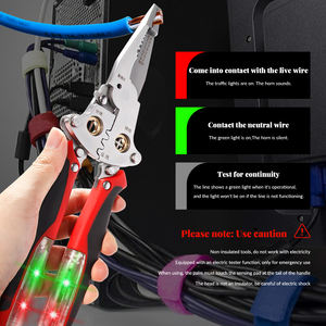 2025 sangle épaissie avec fonction de détection d'électricité <span class=keywords><strong>pince</strong></span> à dénuder pliante <span class=keywords><strong>pince</strong></span> à <span class=keywords><strong>sertir</strong></span> pour électriciens outil à main - Product Image 5