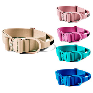 Kalung dan Tali Anjing Taktis ODM OEM dengan Neoprene Lembut dan Gesper Logam Lepas Cepat yang Tahan Lama untuk Melatih Anjing - Product Image 4