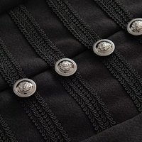 Manteau chic en laine à col montant pour femme, nouvelle collection automne 2026, style décontracté et élégant, coupe ajustée, manches longues, rétro