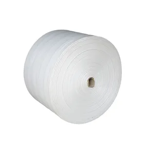 100% virgin fabric in roll, white color PP woven bag, woven polypropylene bag WPP-1705
