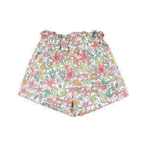 Short personnalisé à imprimé de fleurs pour enfants Short décontracté à cordon de serrage pour les filles de 0 à 10 <span class=keywords><strong>ans</strong></span> Short d'été personnalisé - Product Image 6